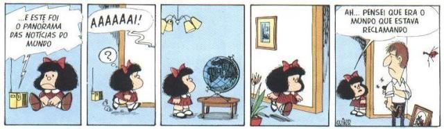 Tirada do dia”- Mafalda | Leitura Melhor Viagem